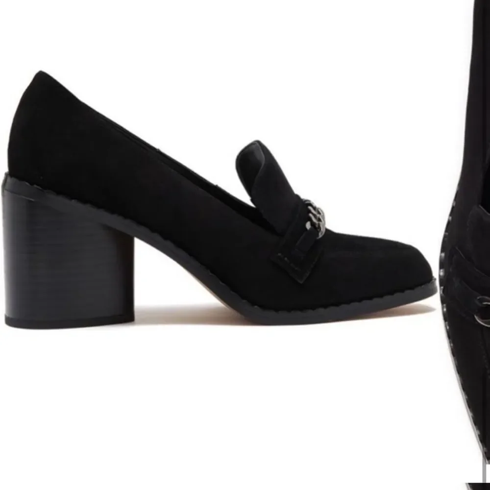 Vince camuto loafer heels